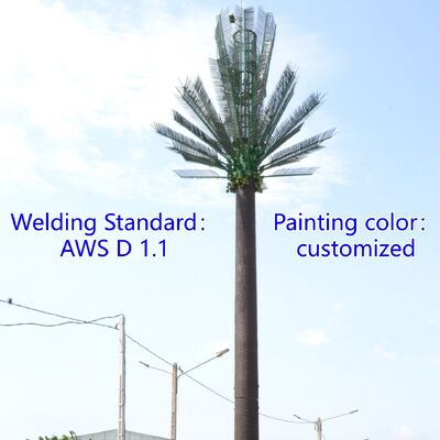 Torre Bionic Tree artificial com resistência à tração variando de 360 a 630 Mpa e alongamento de até 24 por cento