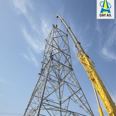 Torre de comunicação compatível da energia renovável para a monitoração do parque solar dos parques eólicos