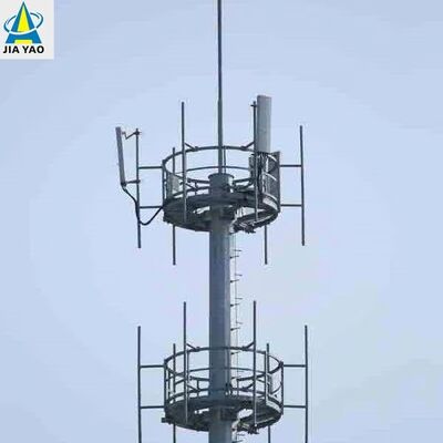 20 35M Monopole 5G Onda Milimétrica Pequena Torre de Celular Design Compacto para Área Urbana de Alta Densidade