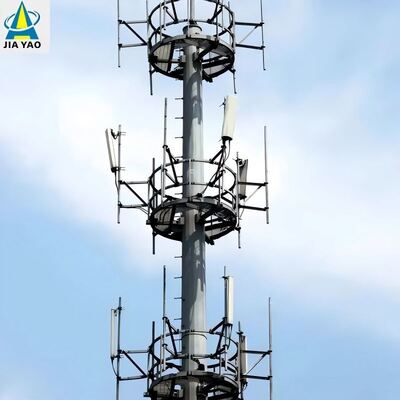 torre Monopole de projeto modular de 26M para cobertura urbana da área densa 5G