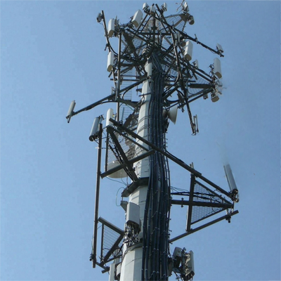 Torre de aço resistente de 30M para desempenho de sinal superior