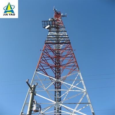 torre equipada com pernas das telecomunicações da prova 3 de 54M Rust para a expansão agrícola do sinal da zona