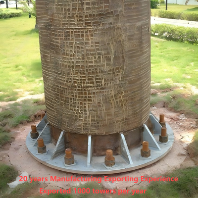 torre Monopole da árvore biônica realística de 32M para telecomunicações da comunidade residencial