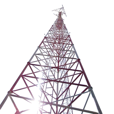 torre integrada 62M das telecomunicações do tubo da escada 3 para o desenvolvimento das telecomunicações do parque da logística