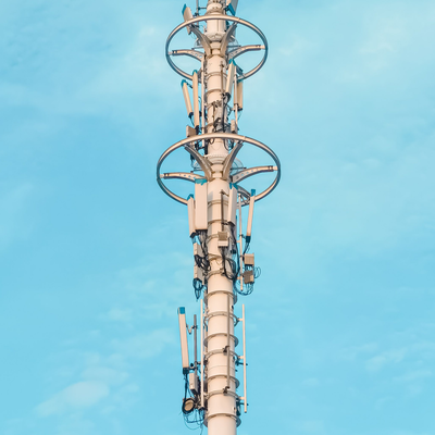 paisagem Monopole da torre do perfil magro de 32M amigável para a rua pedestre urbana
