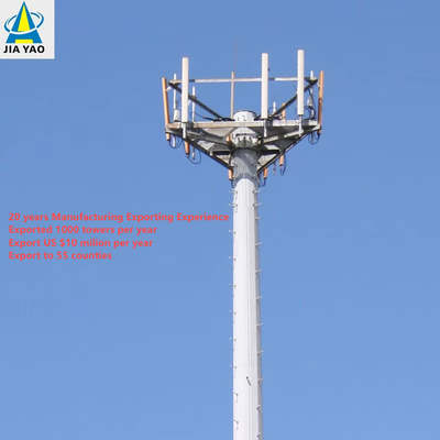 torre Monopole customizável da cor de 40M para o bloco de negócios do turismo cultural