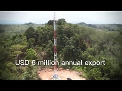 Torre de comunicações de aço de 3 patas