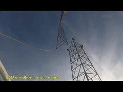 9.3 Torre de aço tubular de pernas