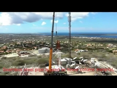 11.3 Torre de aço tubular de pernas